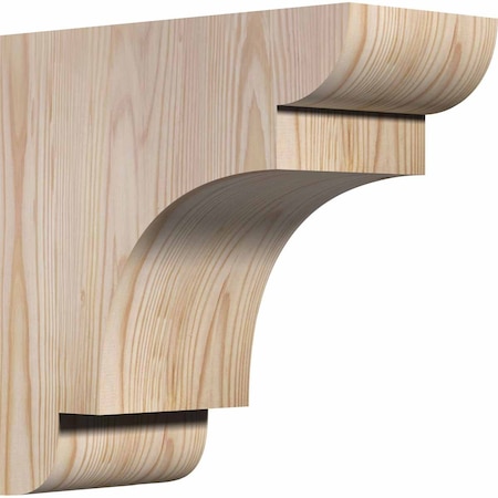 Ekena Millwork New Brighton Smooth Corbel, Douglas Fir, 5 1/2"W x 12"D x 12"H COR06X12X12NEB00SDF